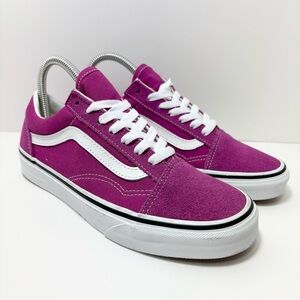 VANS Old Skool Suede Shoes Purple‎ size 7